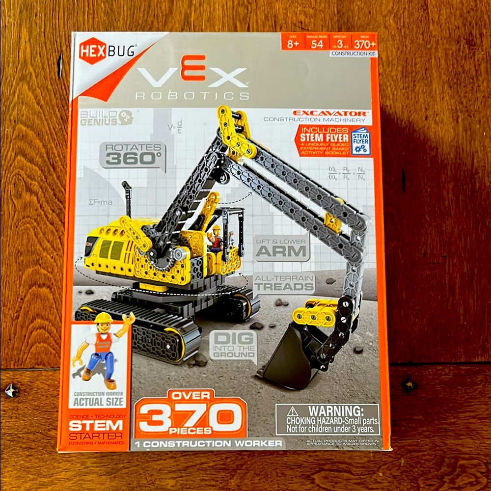 VEX Robotics Excavator - Yellow and Gray